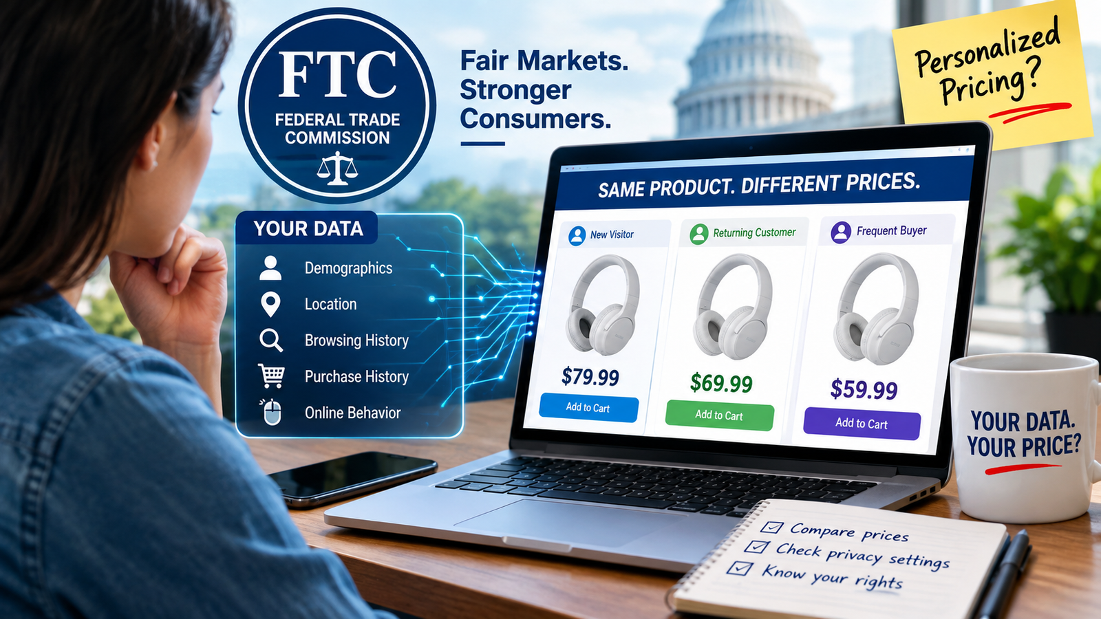 FTC Personalized Pricing: What Your Data Could Cost You