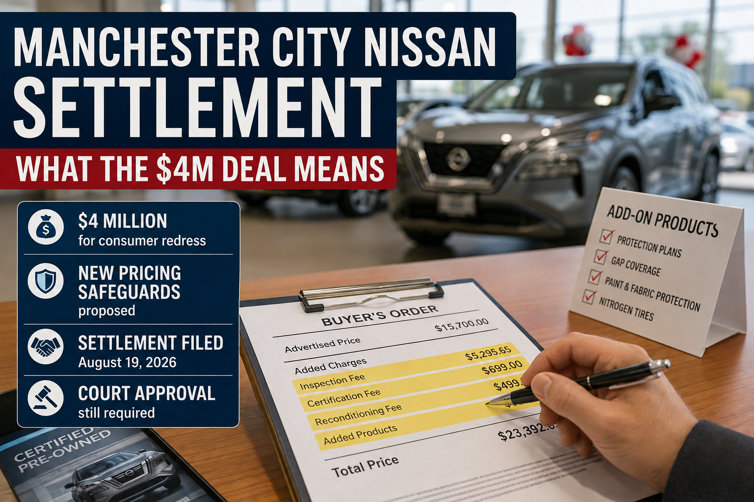 Manchester City Nissan Settlement: What the $4M Deal Means